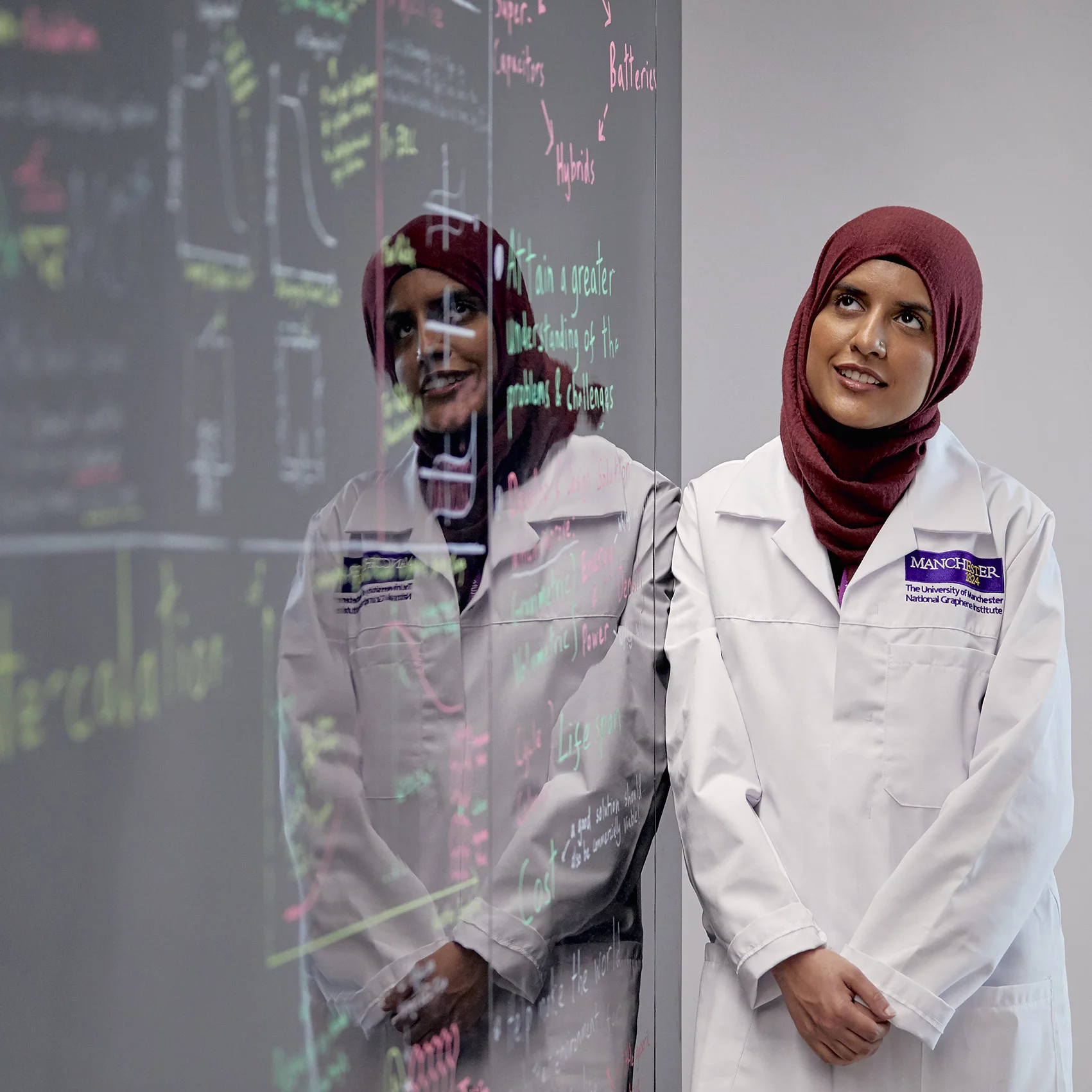 graphene institute workplace portrait