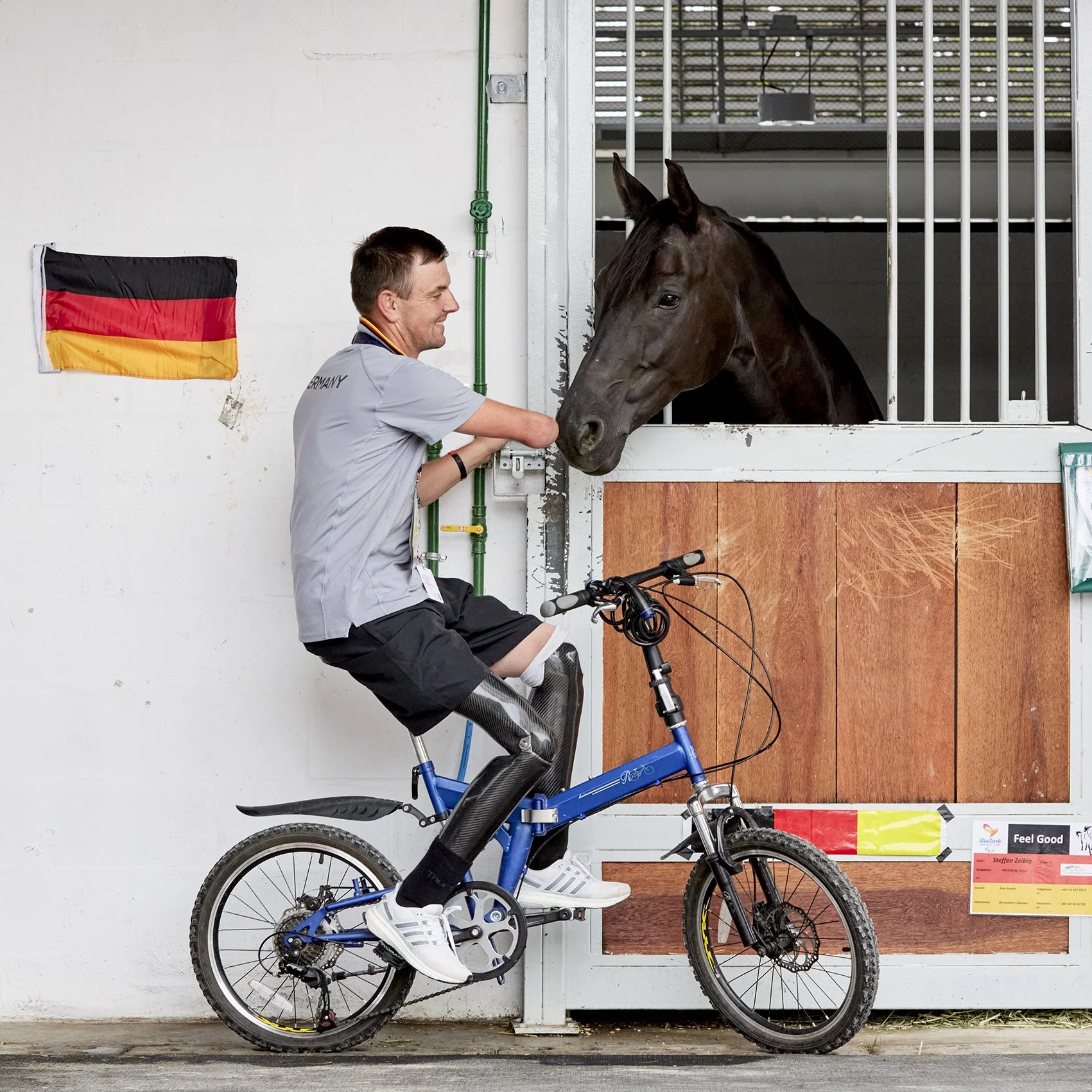 Stefan Zeiberg at the Rio Paralympics