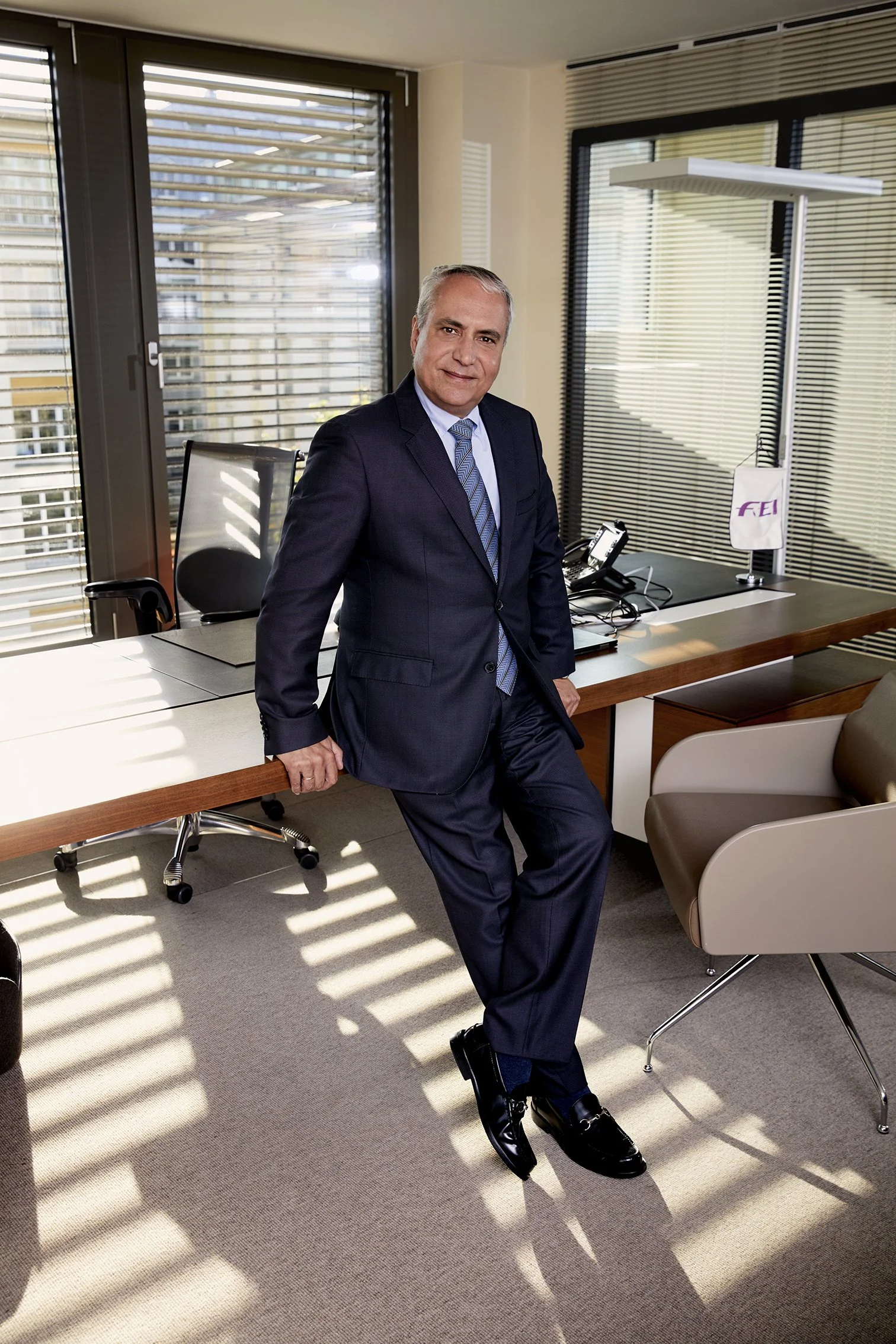 Portrait of Ingmar De Vos, President of the FEI 1