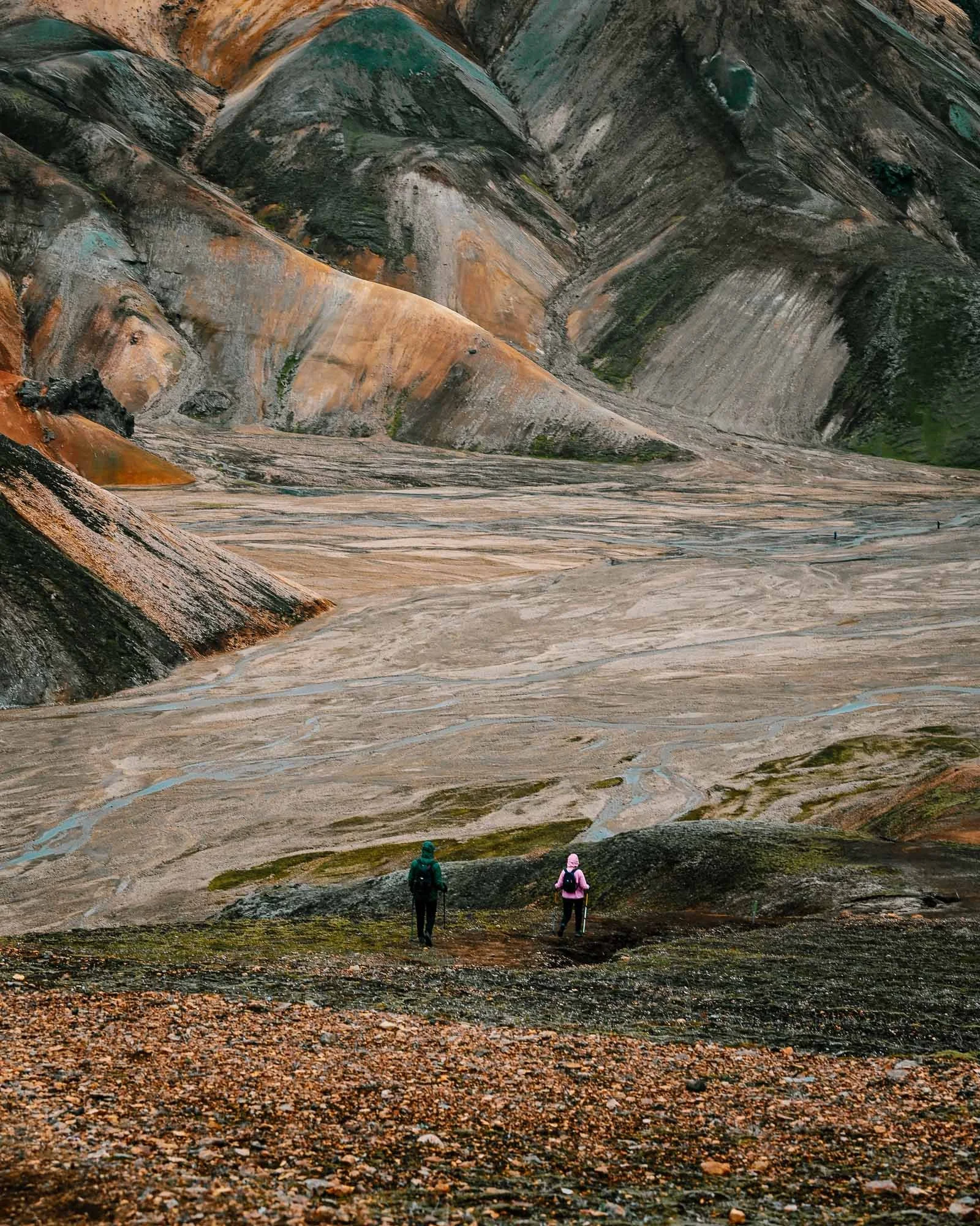 Landmannalaugar colorful mountains Iceland Highlands