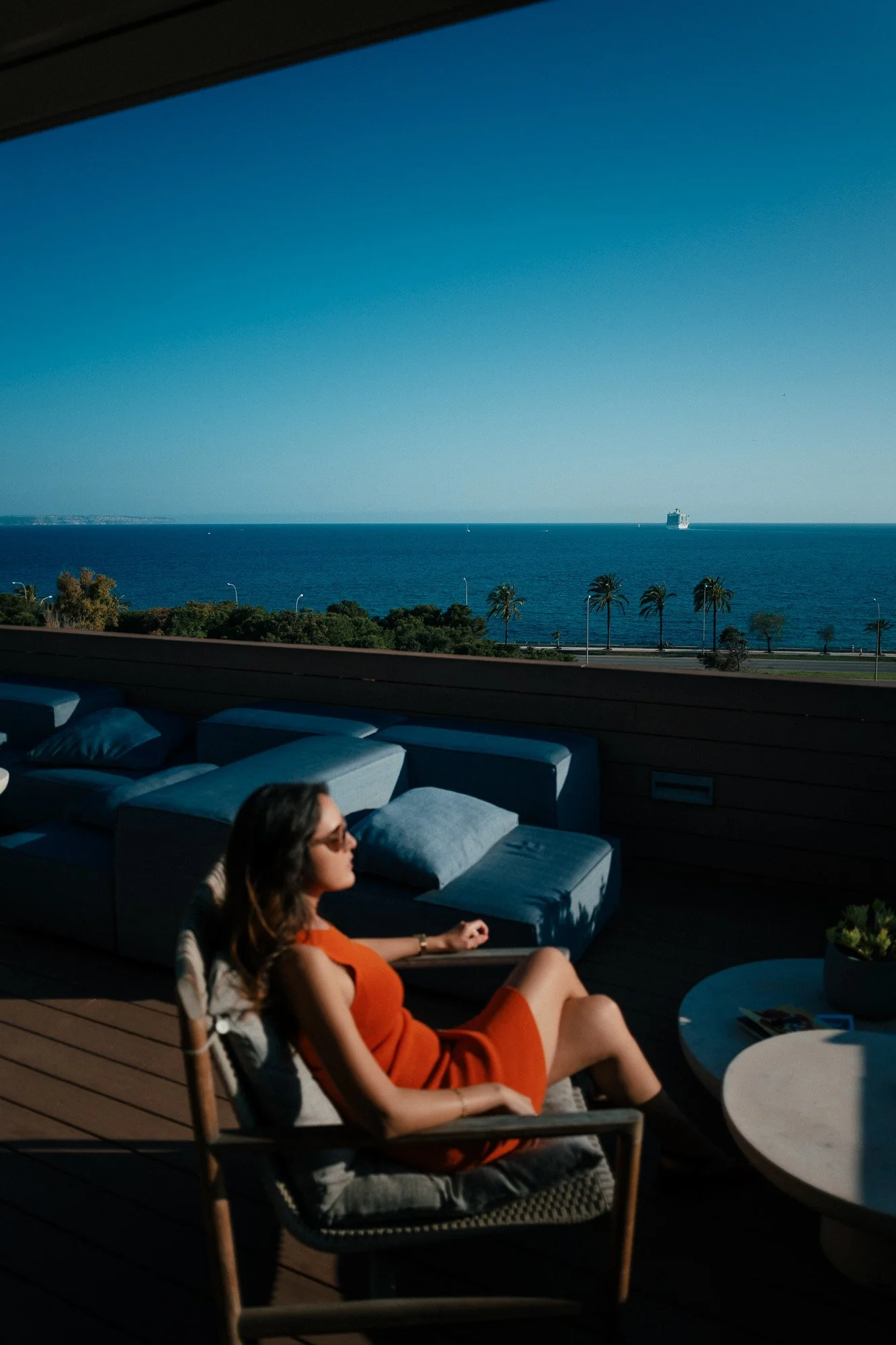 Hotel Calatrava Palma Mallorca rooftop terrace sea view historic old town boutique hotel Palma Mallorca Spain