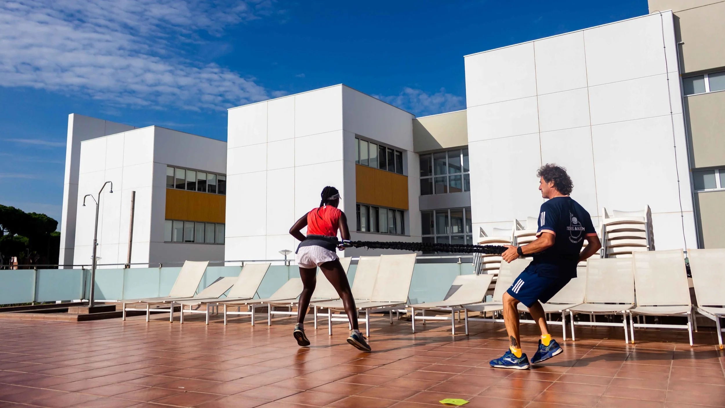 Barcelona Tennis Academy— Strength conditioning with Ella and Sergi