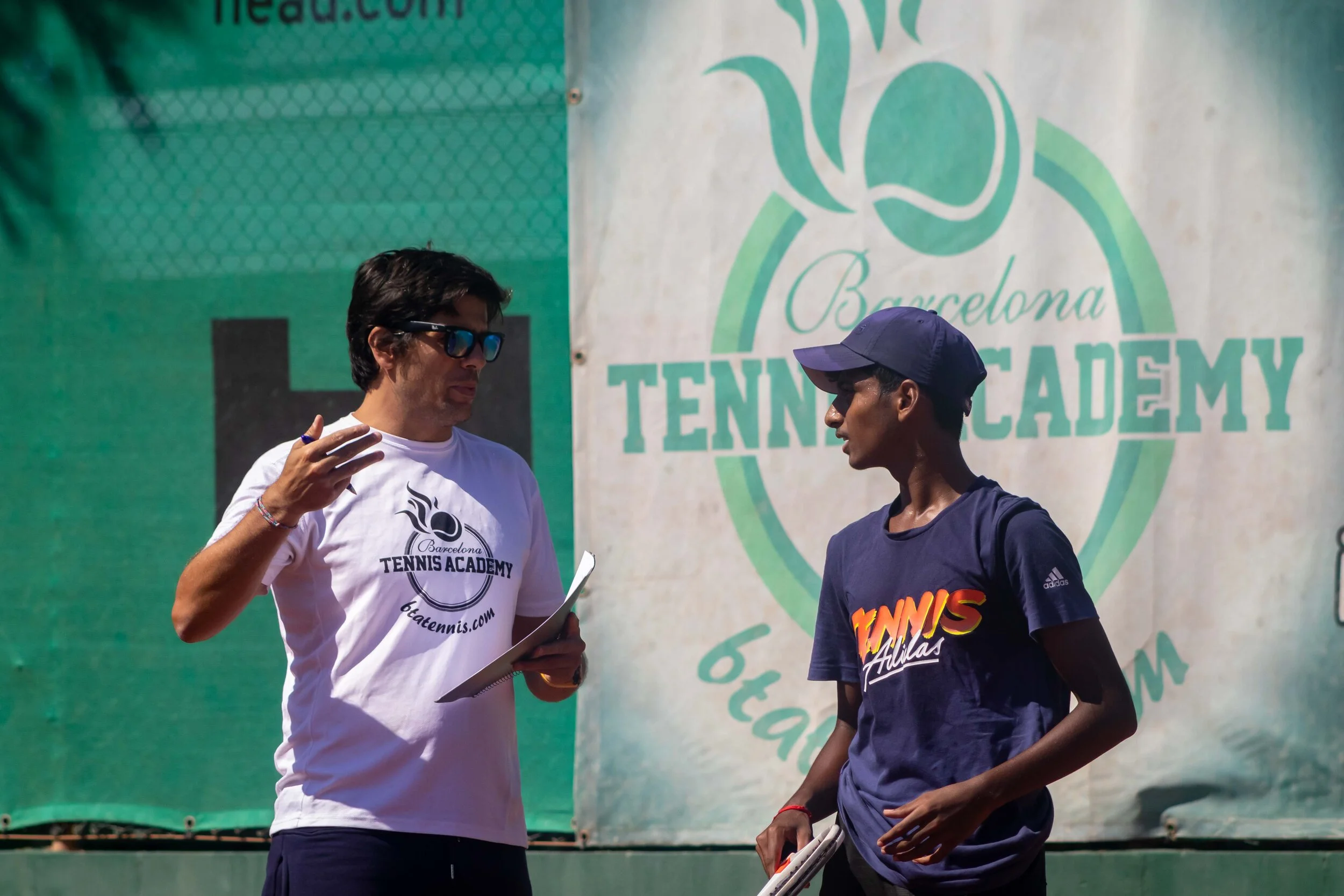 Training tennis, growing people, building values