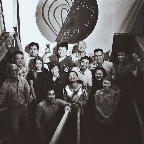 With the collaborators at the soft-launch of EDSA Beverage Design Studio (photo by @esdabdg)