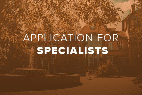 Prospective Specialists must click on the above photo to access the online application portal. Before applying, please review the online application instructions for Specialist Candidates .