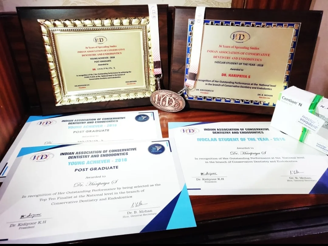 IACDE Overall Best Postgraduate award 2018