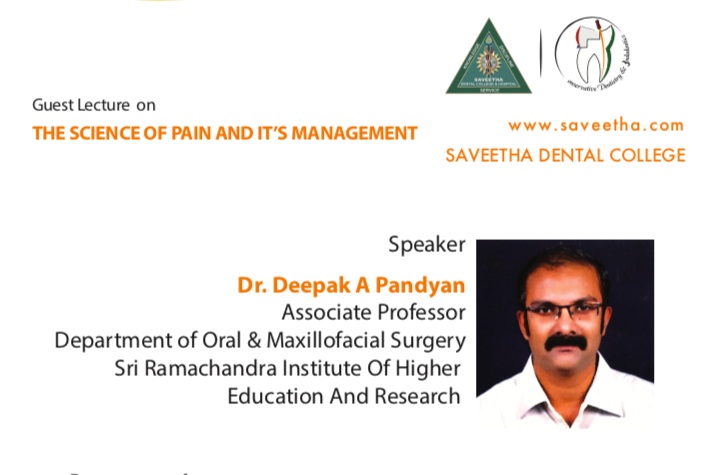 Dr. Deepak A Pandyan
