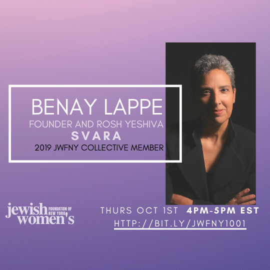 Making Talmud Study Accessible for All Jewish Women's Foundation of