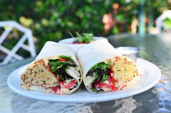 Falafel Wrap.
