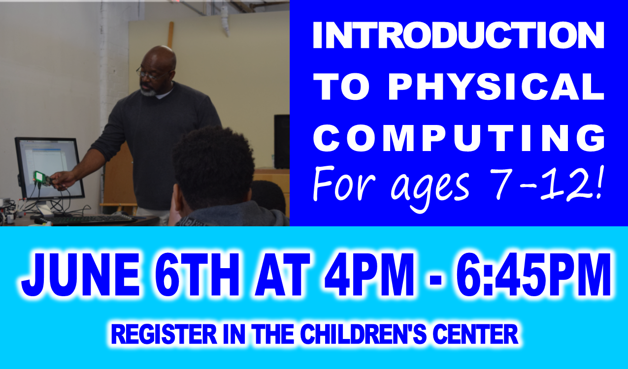 For ages 7-12. Work on Raspberry Pi mini computers and learn the basics of the Python coding language. Register in advance in the Children's Center.