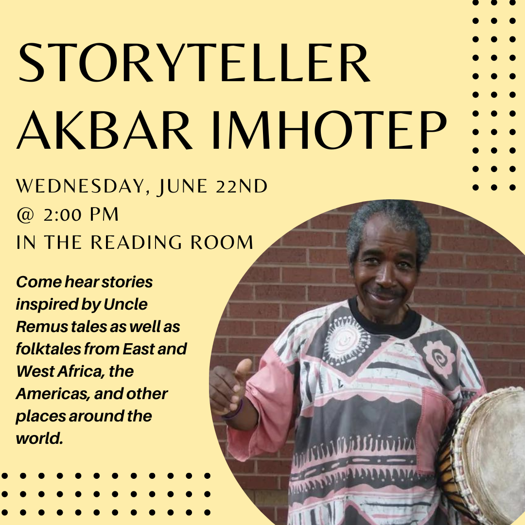 Storyteller Akbar Imhotep