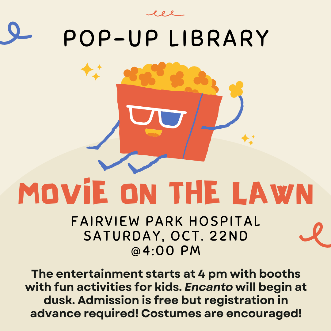 Pop-Up Library @ Movie on the Lawn