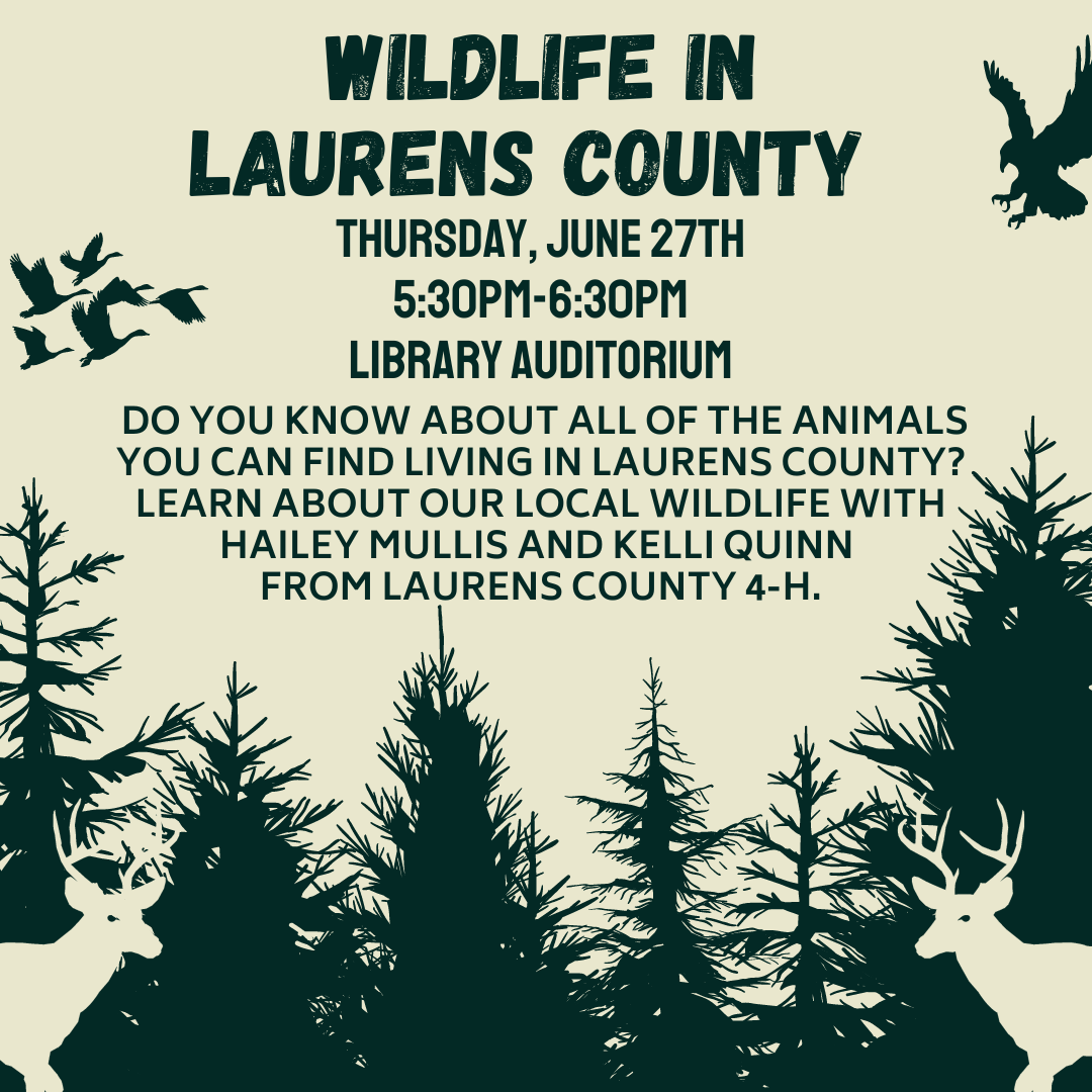 Wildlife in Laurens County