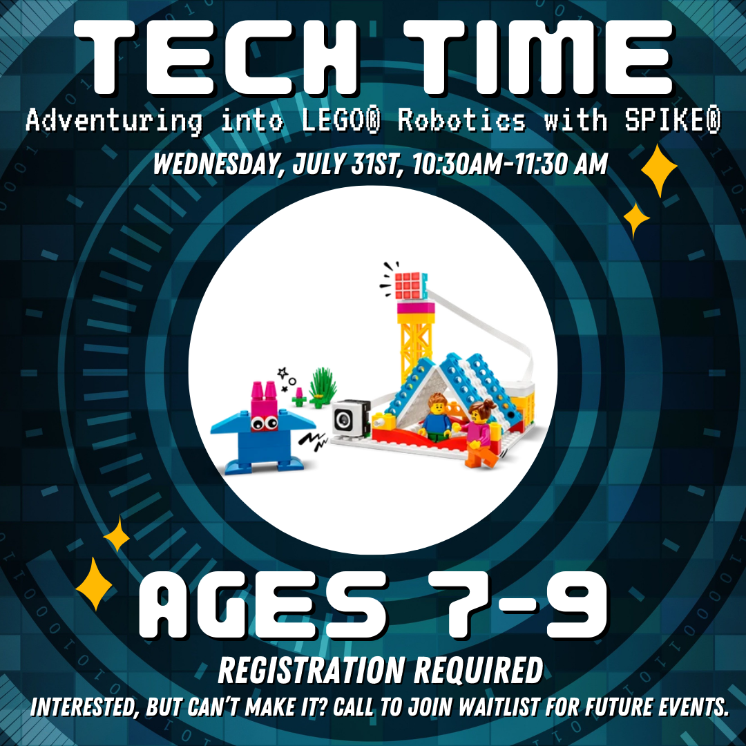 Tech Time: Adventuring into LEGO® Robotics with SPIKE® 