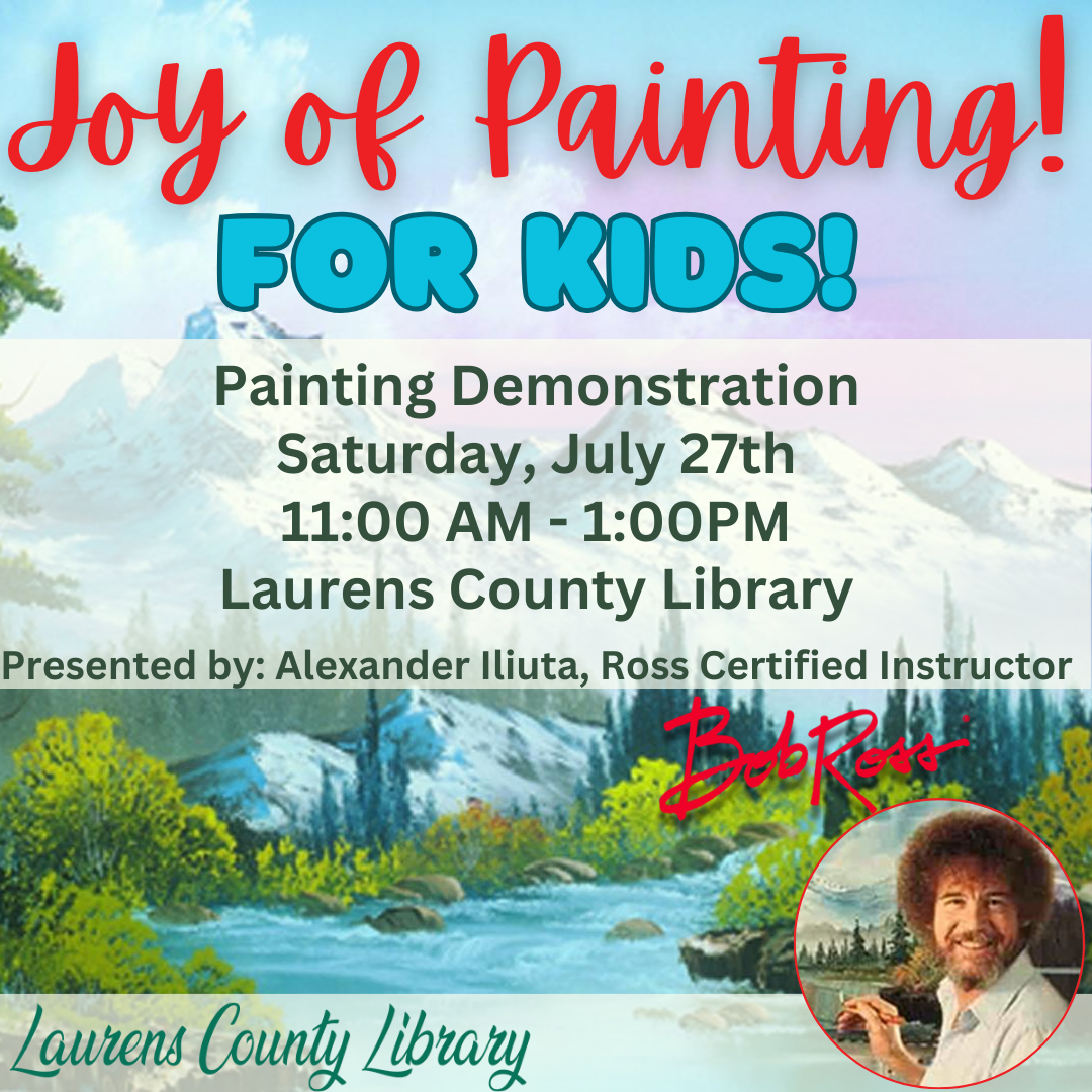 Joy of Painting for Kids: Painting Demonstration