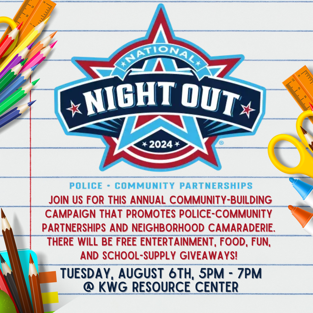CANCELLED : National Night Out @ Katherine W. Gray Resource Center