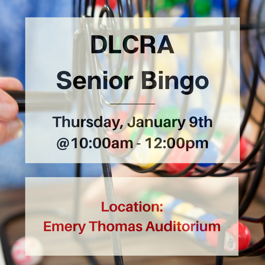 DLCRA Senior Bingo at Riverview Golf Course 