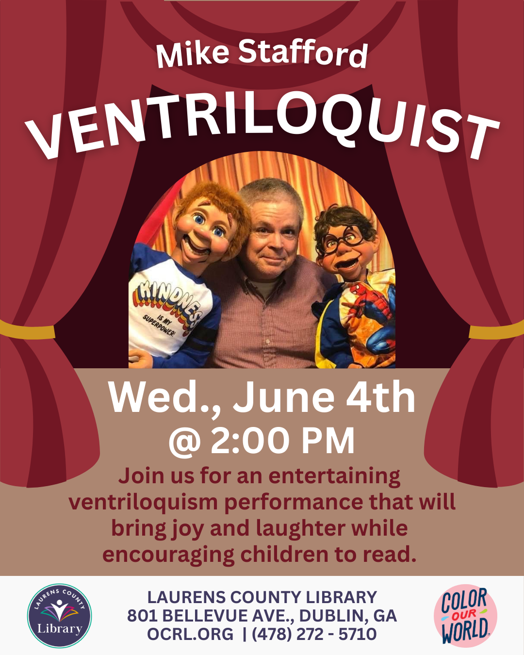 Mike Stafford Ventriloquist