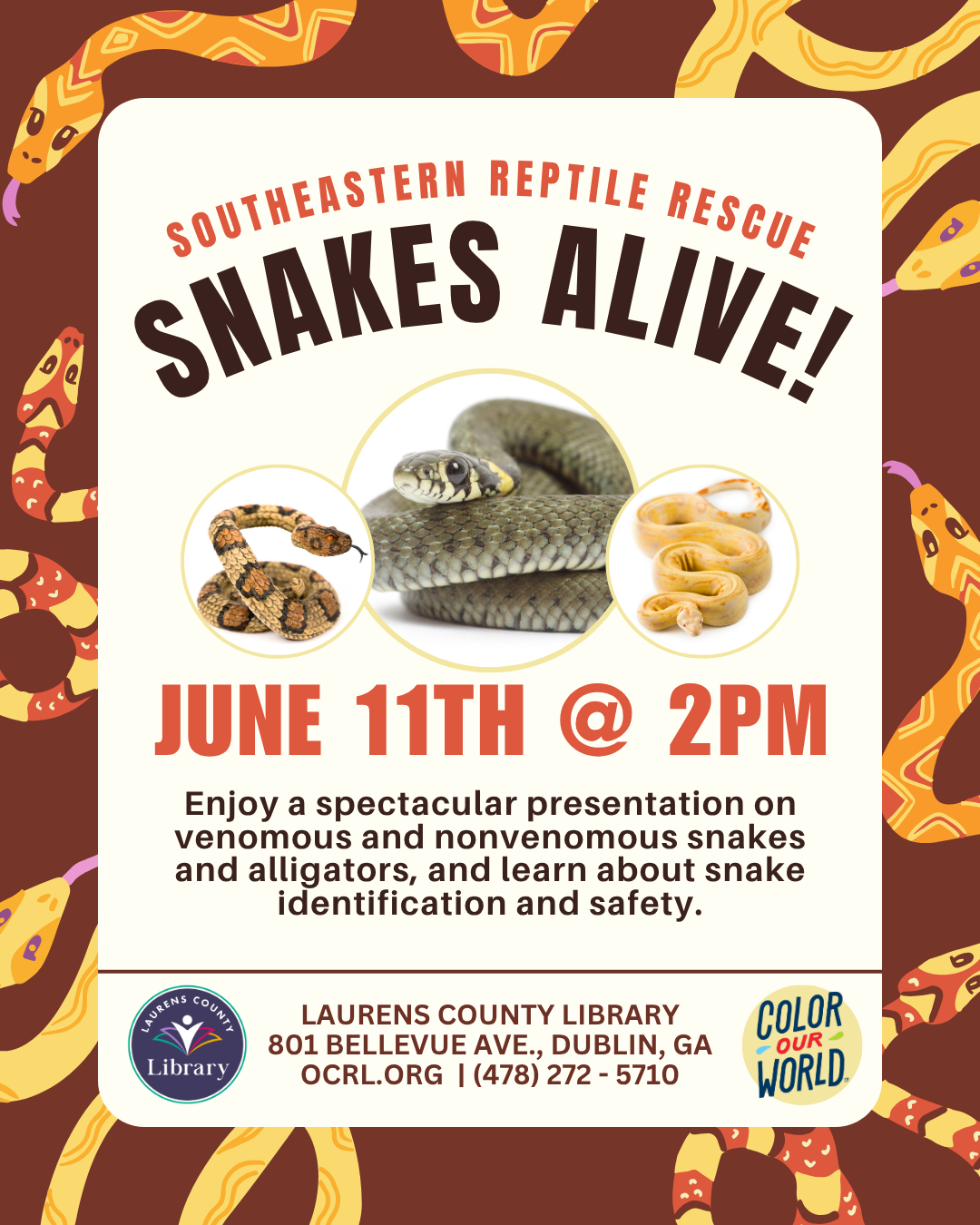 Jason Clark, Southeastern Reptile Rescue
