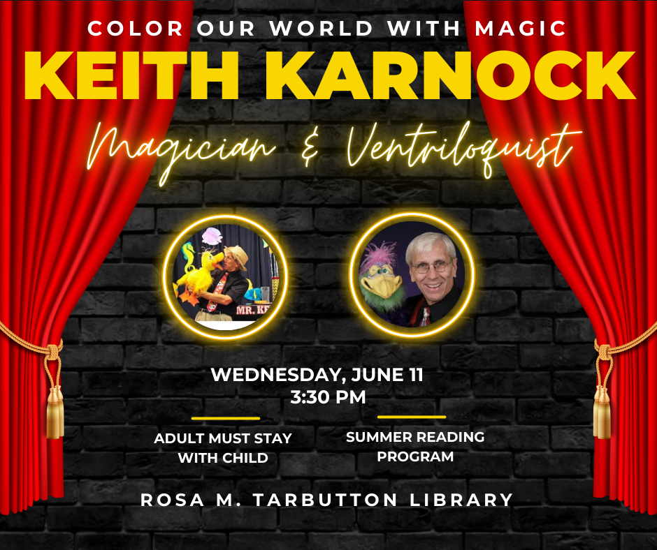 Keith Karnock, Magician - Summer Reading Program