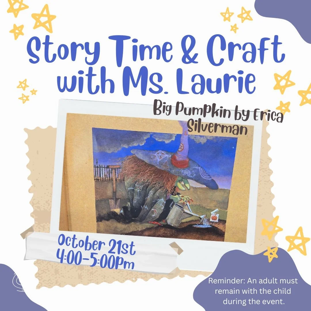 Story Time and Craft with Ms. Laurie