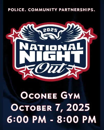 National Night Out @ Oconee Gym 