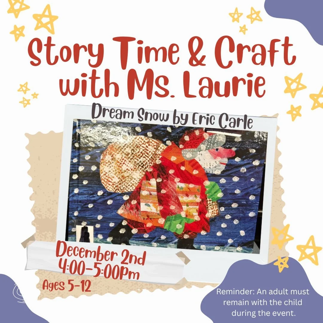 Story Time and Craft with Ms. Laurie