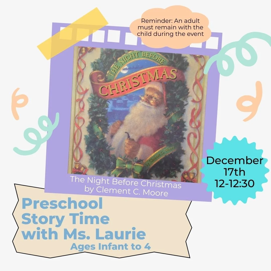 Preschool Story Time with Ms. Laurie