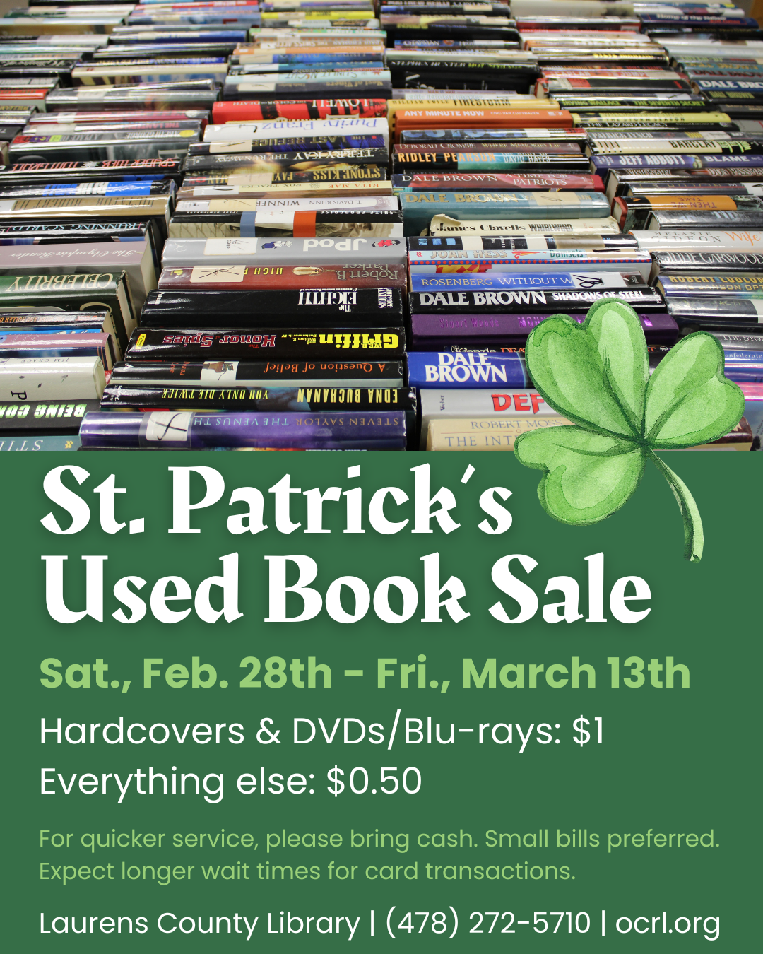 St. Patrick's Used Book Sale