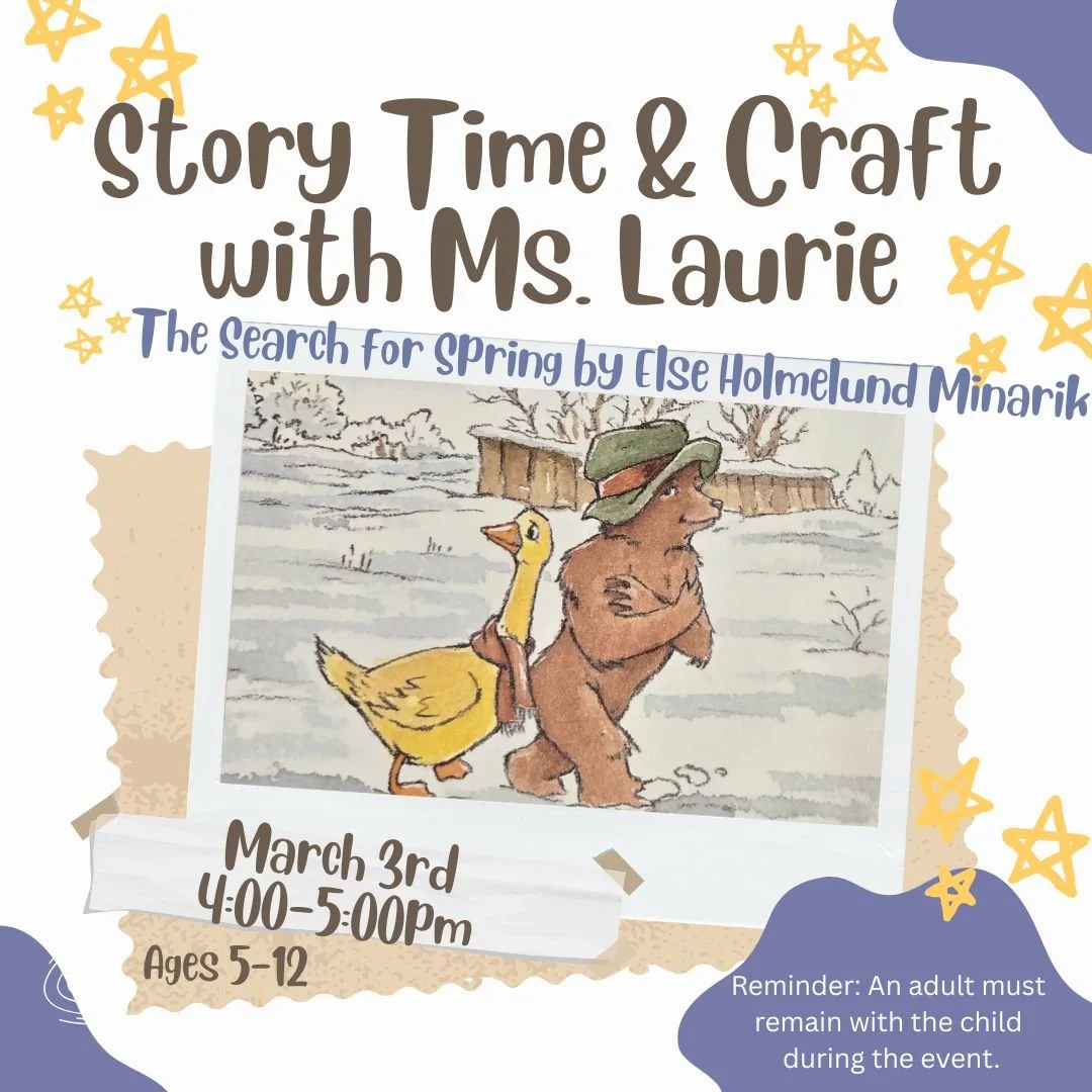 Story Time and Craft with Ms. Laurie