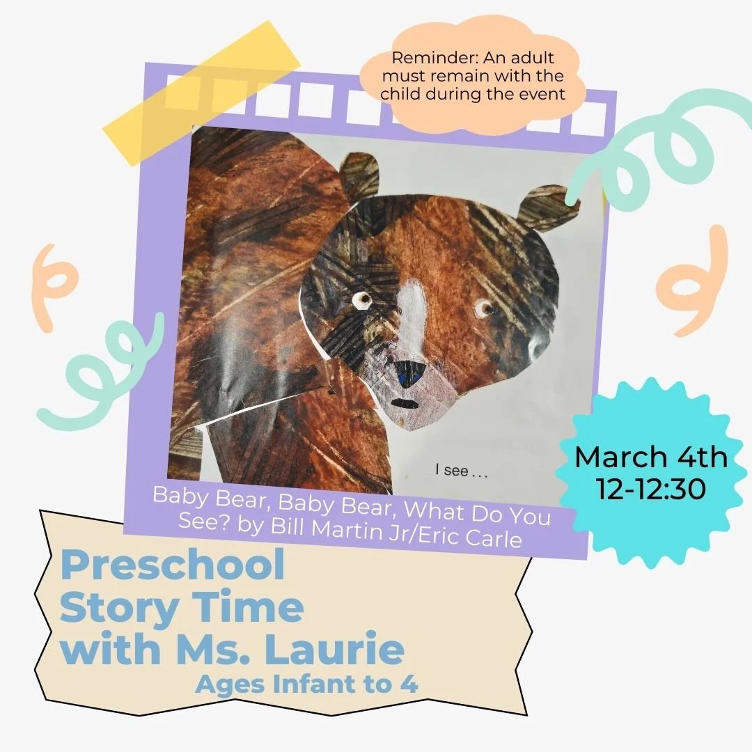 Preschool Story Time with Ms. Laurie