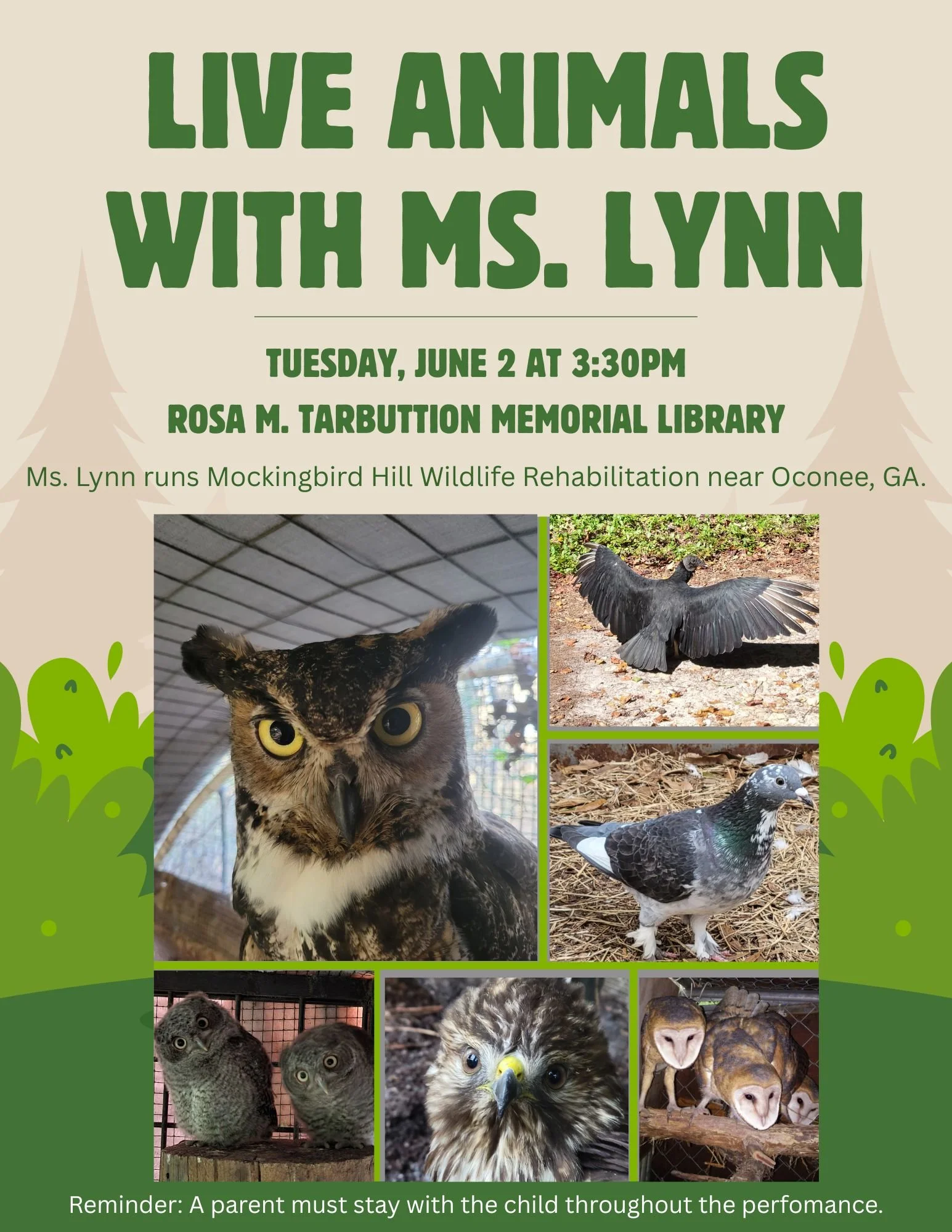 Live Animals with Ms. Lynn