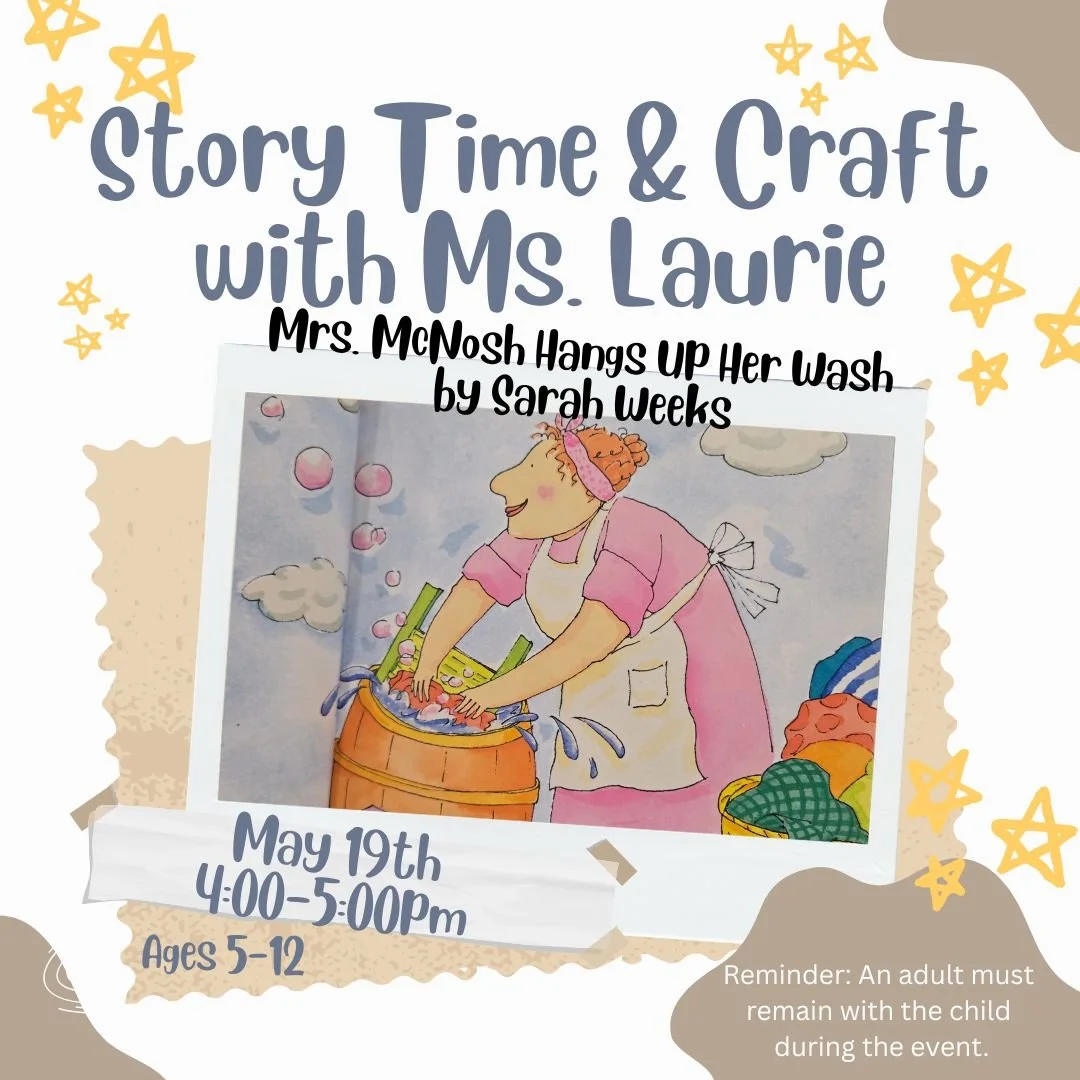 Story Time and Craft with Ms. Laurie