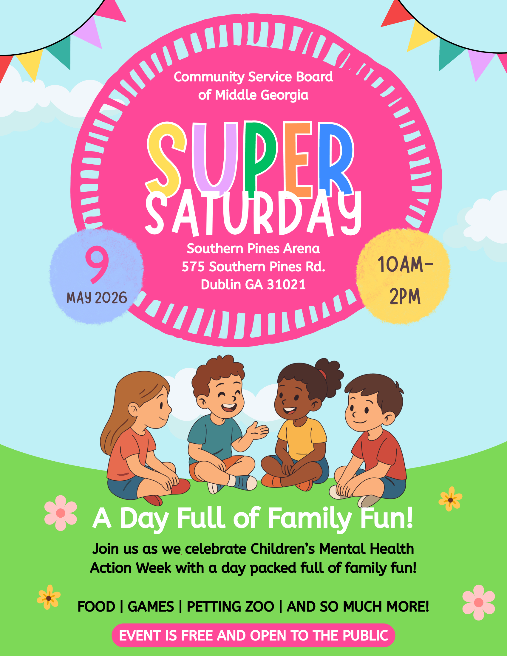 Join us @ Super Saturday at Southern Pines Arena 