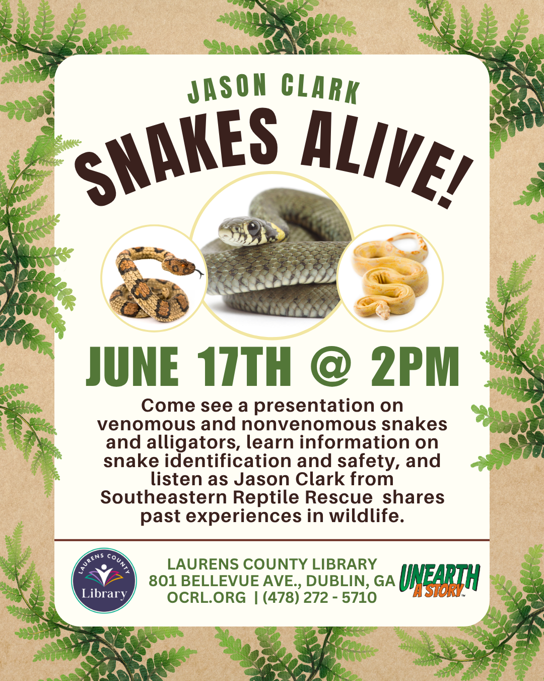 Jason Clark - Southeastern Reptile Rescue