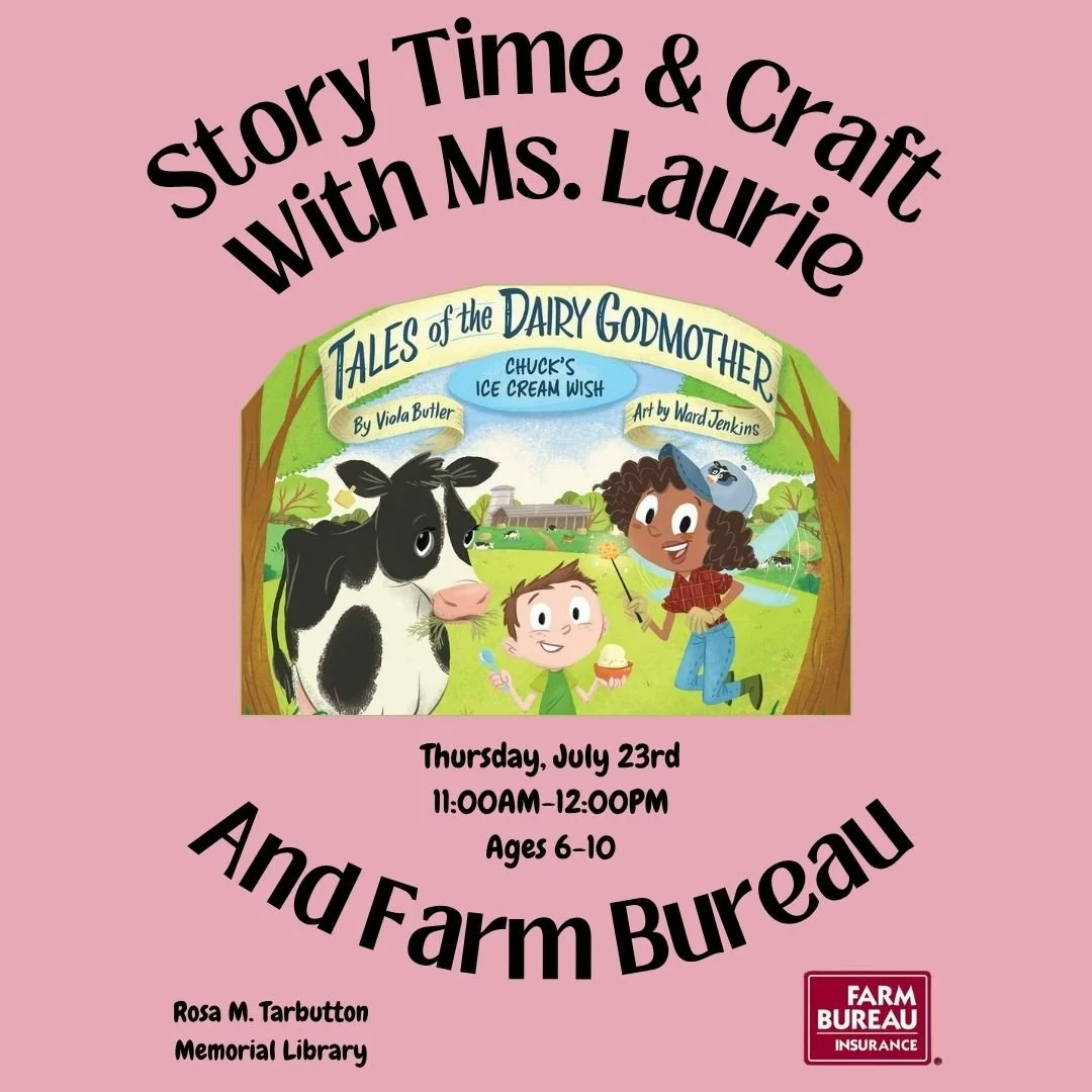 Story Time and Craft with Farm Bureau &amp; Ms. Laurie