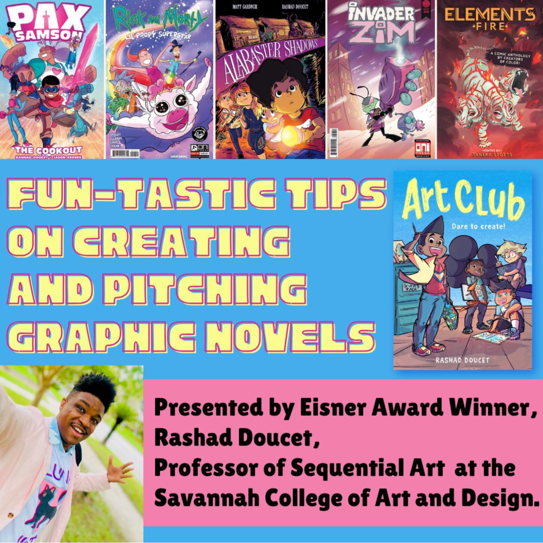 Fun-tastic Tips on Creating and Pitching Graphic Novels