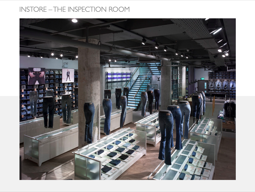 LEVI'S® REGENT STREET- RE-CRAFTED STORE CONCEPT