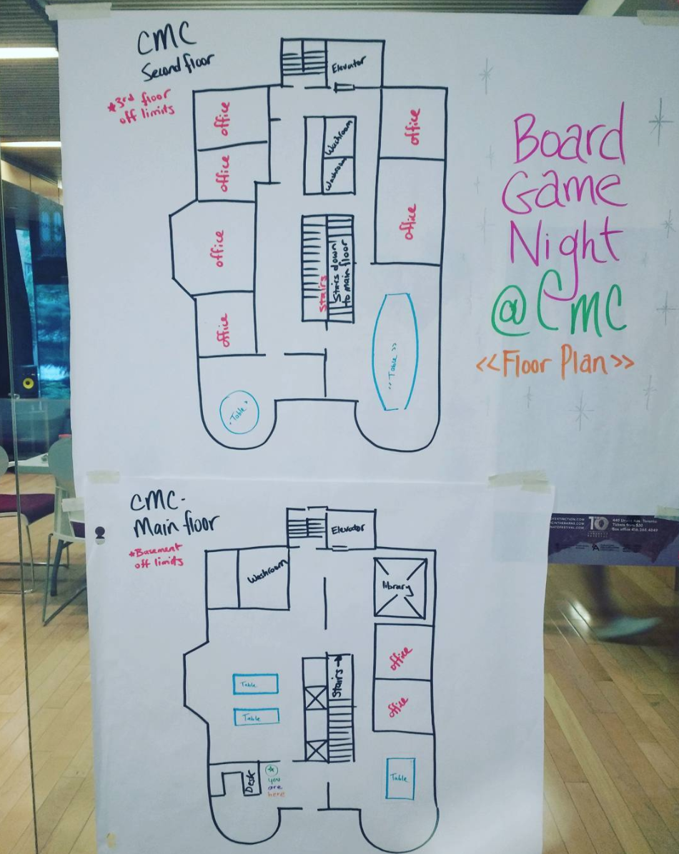 TCML 2016 Board Game Layout