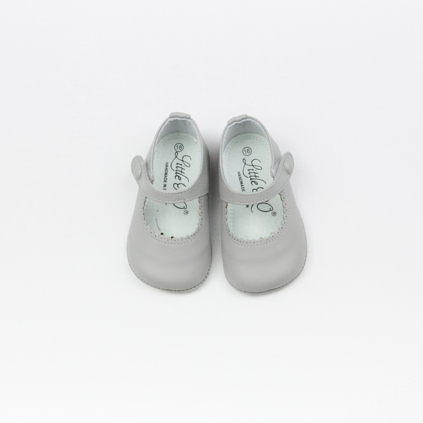 baby girl grey shoes