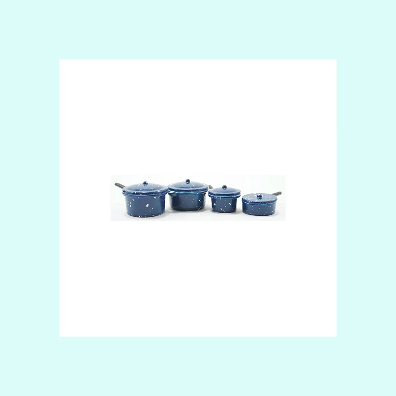 Pots and Pans Set - Spatterware