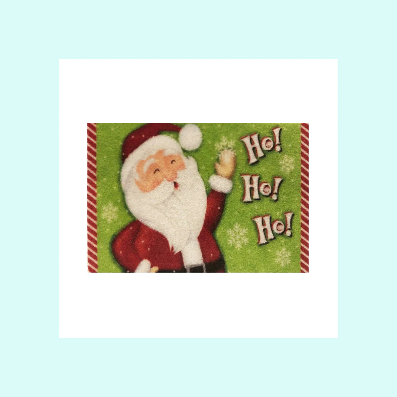 Door Mat - Jolly Santa