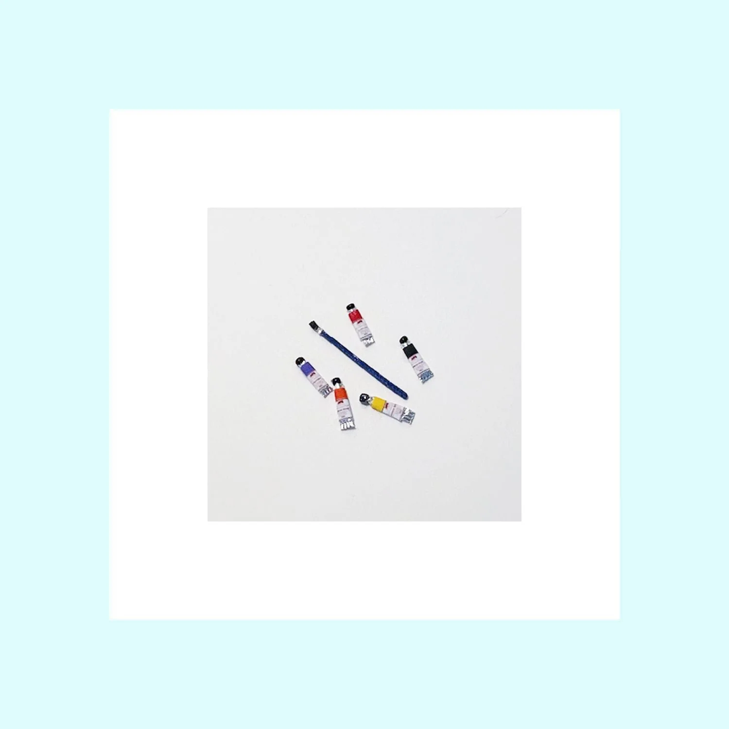 Paint Tubes and Brush