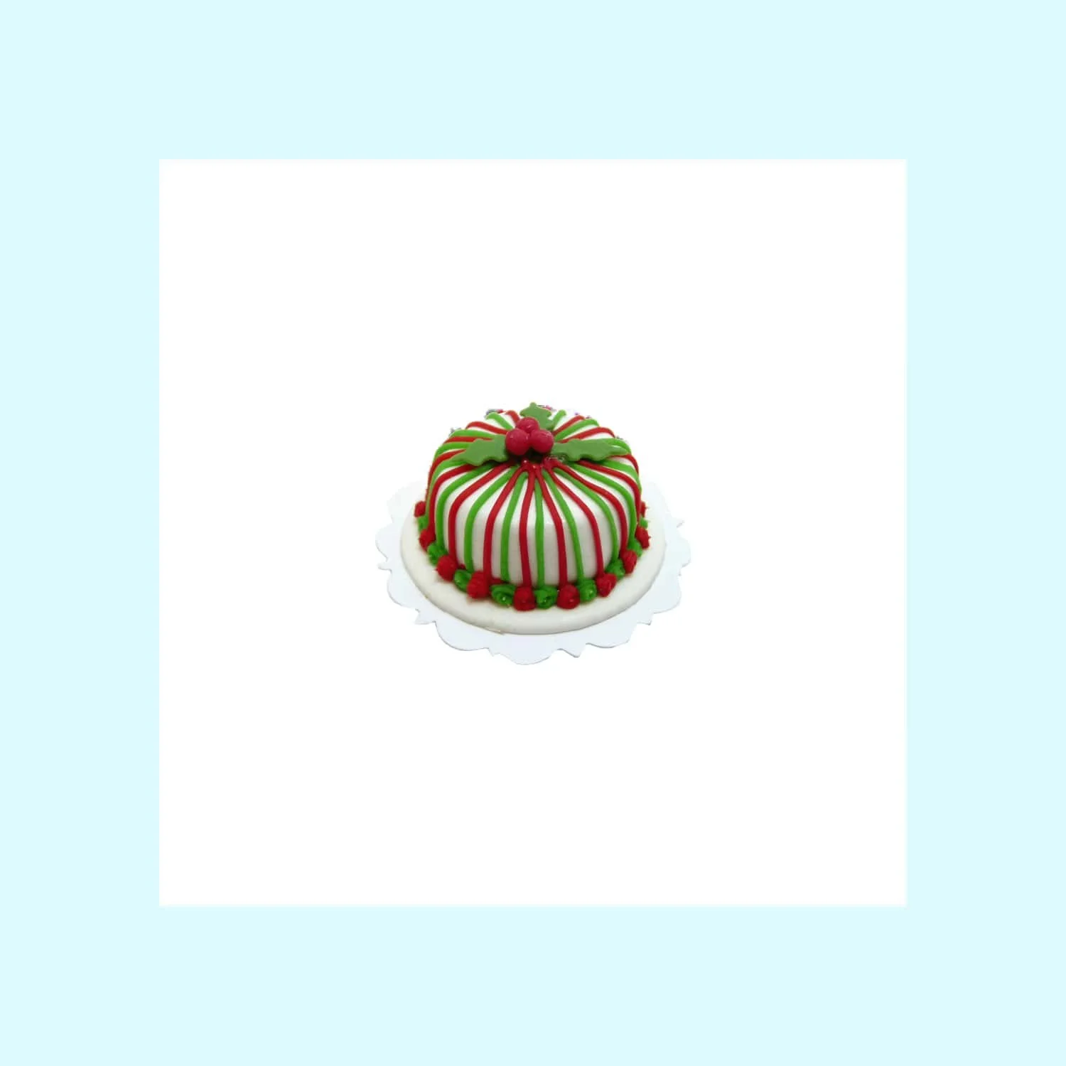 Cake - Christmas Stripe