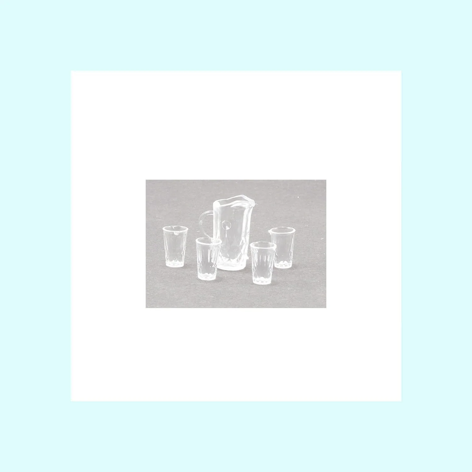Pitcher Set Clear CB092.jpg