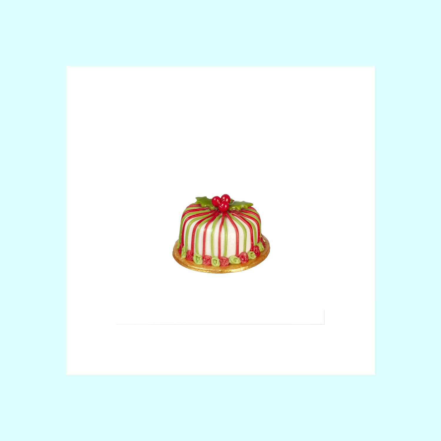 Cake - Christmas Stripe