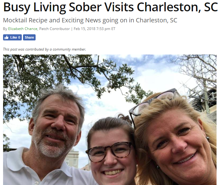 Busy Living Sober Visits Charleston, SC
