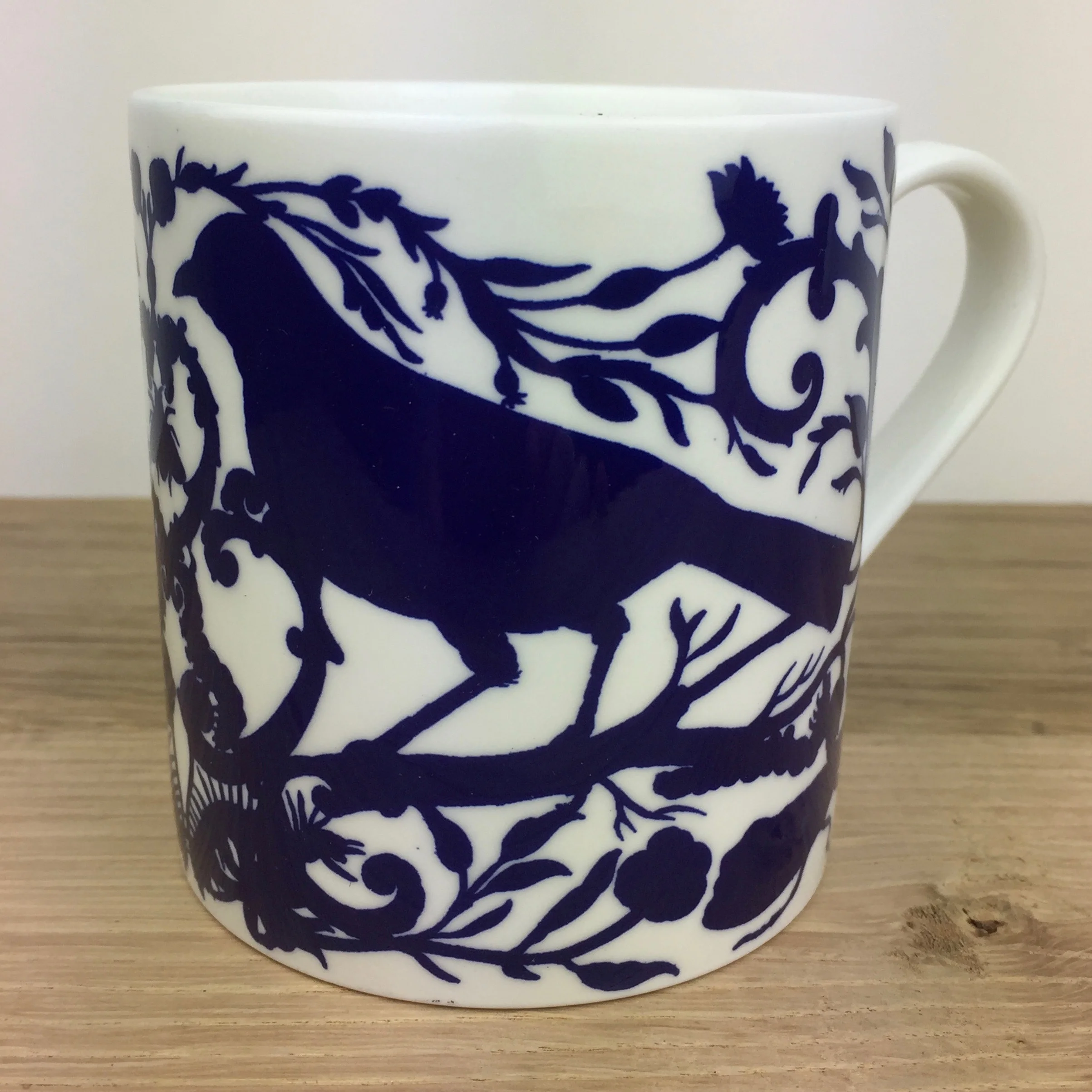 Rococo Mug / Timorous Beasties / 3cubed / Inglaze blue