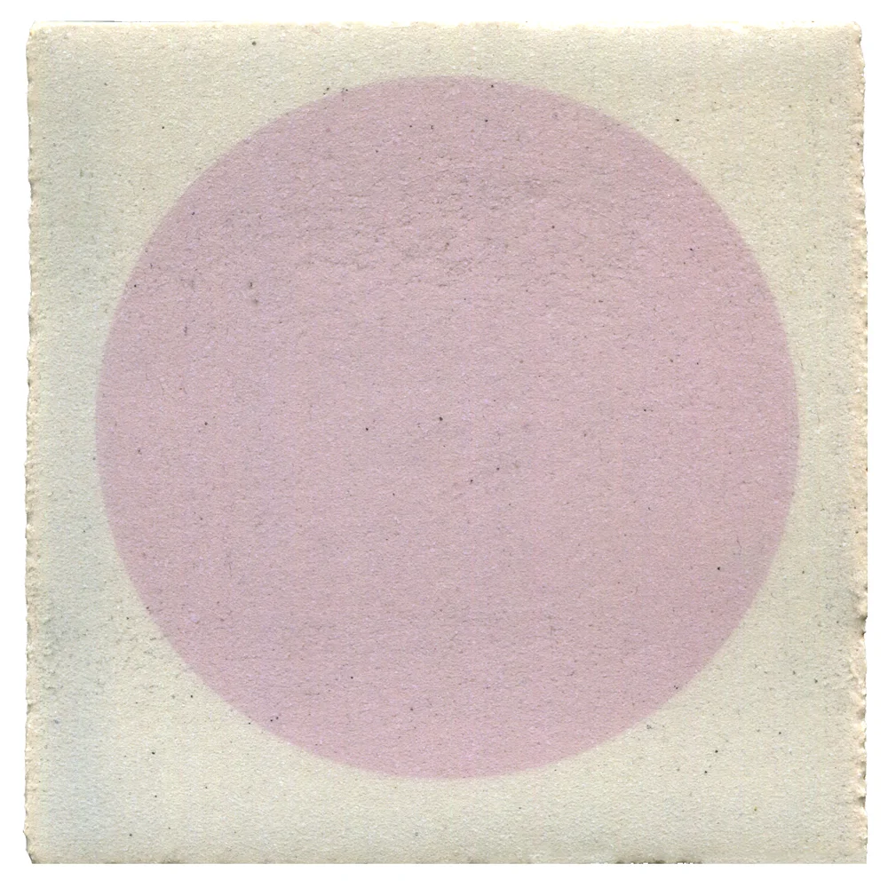 Glass Blue with Pink lustre | Luna