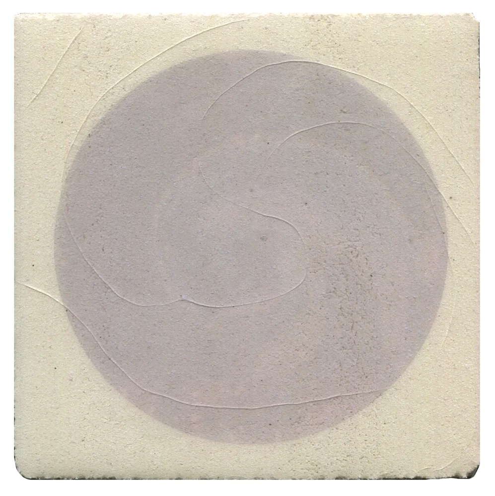 Luna | Glass Blue with Lilac Lustre